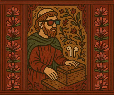 man wearing 3d glasses (1)
