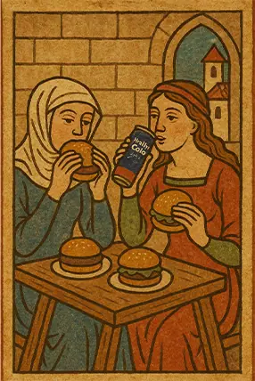 women eating burger (1)